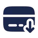 Card Recive SVG Icon